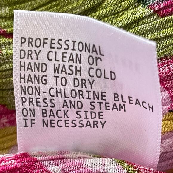 Rachel Rachel Roy Tropical Wide Leg Pants Womens LARGE Pull On Resort Vacation - Picture 7 of 7